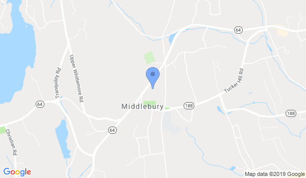 Middlebury Martial Arts Academy location Map