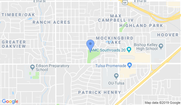 Midtown Martial Arts location Map