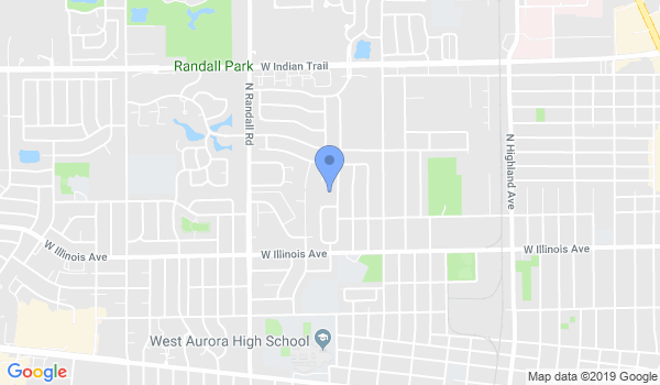 Midwest School of Isshinryu Karate location Map