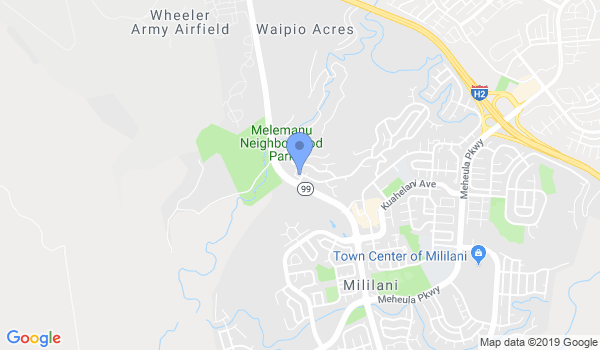 Mililani Taekwondo Ctr location Map