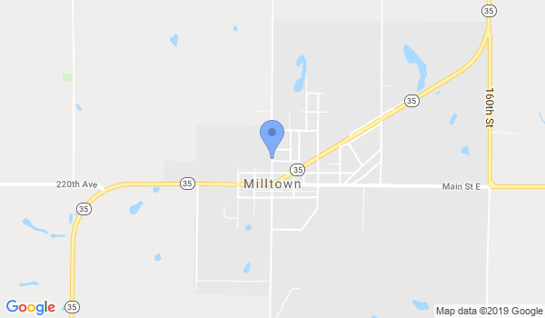 Milltown Karate location Map