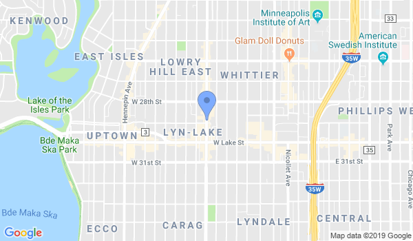 Minnesota Tae Kwon DO Assn location Map