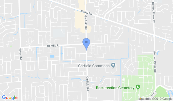Motor City Jiu Jitsu location Map