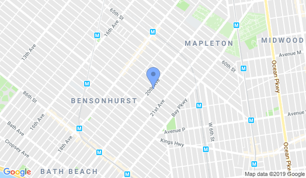 NYFK Kung Fu and Martial Arts Center location Map