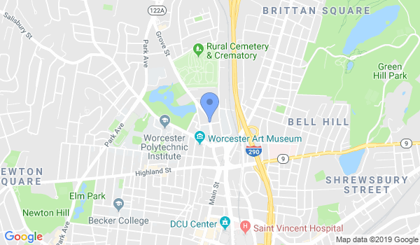 New England Karate Academy location Map