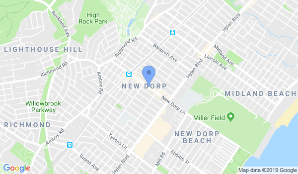 New York Institute-Martial Art location Map