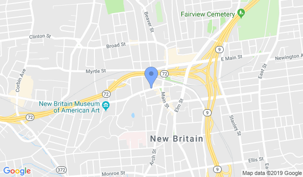 New Britain Judo &  Dynamic Arts location Map