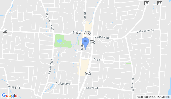 New City Judo location Map