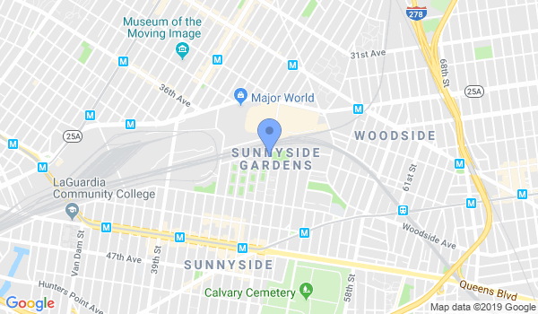 New York Martial Arts Center location Map