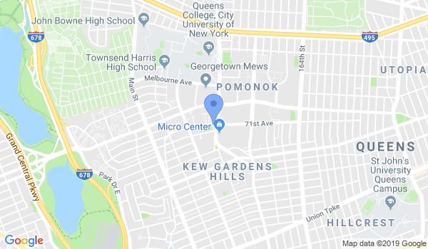 New York Self Defense Academy location Map