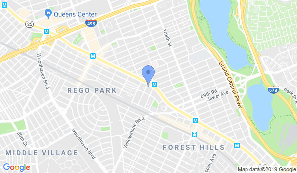 New York Yoshinkan Dojo location Map