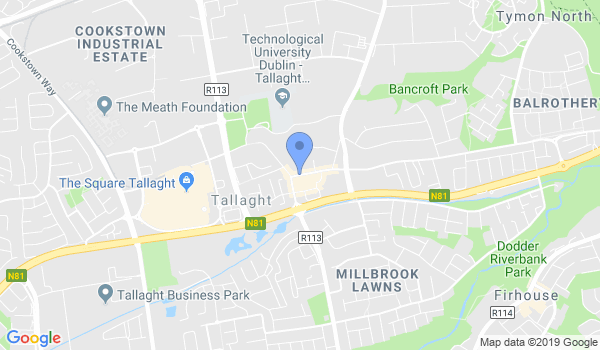 Newcastle School of Karate location Map