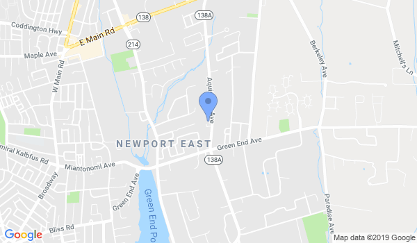 Newport Martial Arts location Map