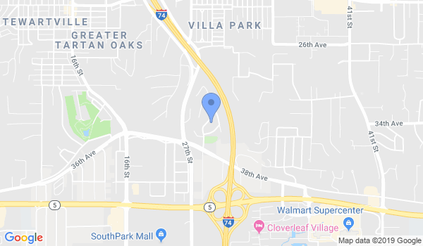 Next Level Martial Arts location Map