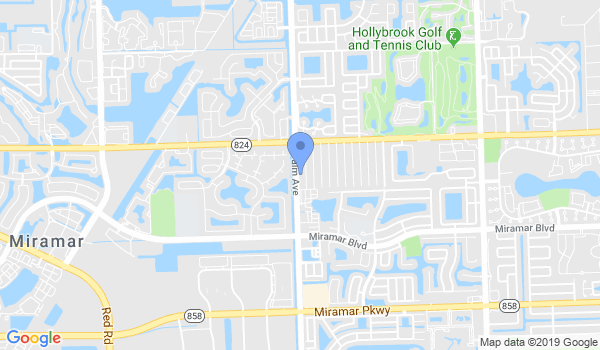 Niseido Ju Jitsu of Miramar location Map