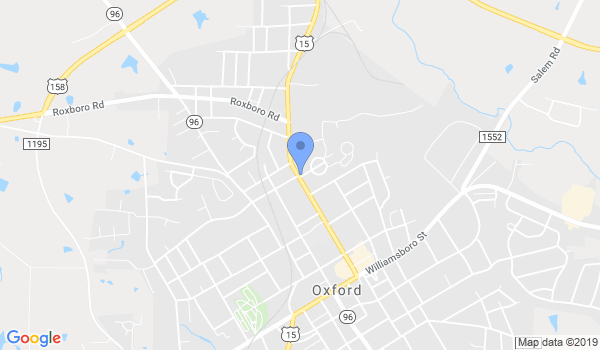 North Carolina Martial Arts College location Map