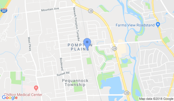 North Jersey Judo location Map