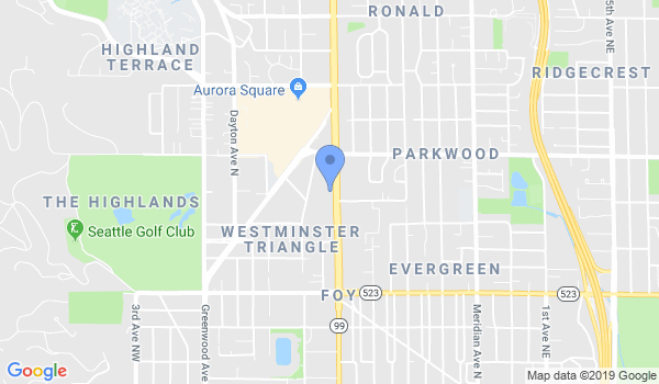Northwest Jiu Jitsu Club location Map