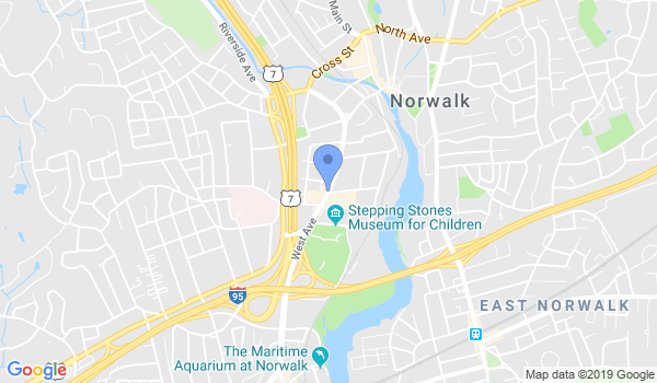 Norwalk Taekwondo Academy location Map