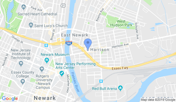 North Jersey Nova Uniao No - Gi Grappling location Map