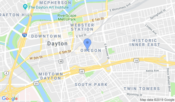 Ohio Budokan location Map