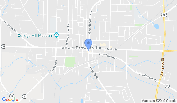 Okinawan Goju Ryu - Brownsville TN Dojo location Map