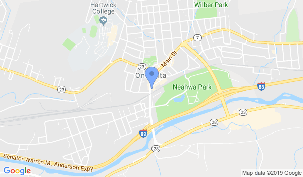 Oneonta Karate Dojo / Shito-Ryu Karate-do New York Headquarters of Genbu-Kai location Map