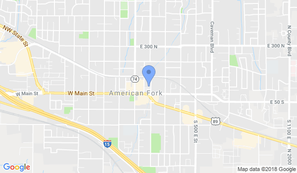 Openshaw Academy of Martial Arts American Fork location Map