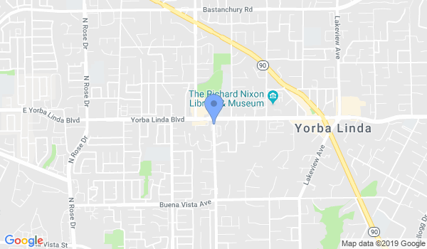 Orange County Martial Arts Academy location Map