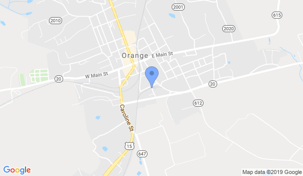 Orange County Karate Club location Map