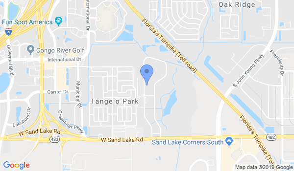 Orlando Martial Arts Academy location Map