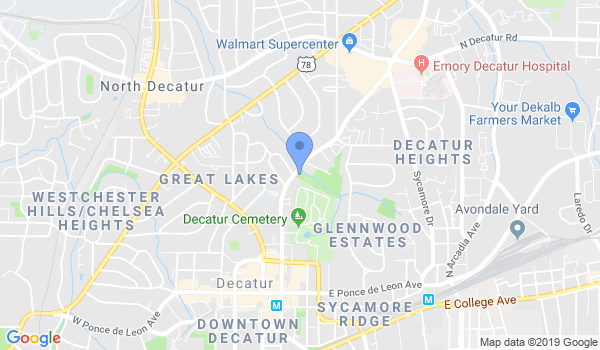 PATHS Atlanta Kung Fu location Map