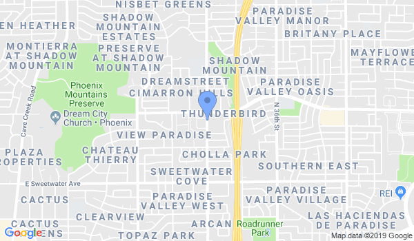 Paradise Valley School-Karate location Map