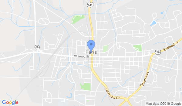 Paris Karate location Map