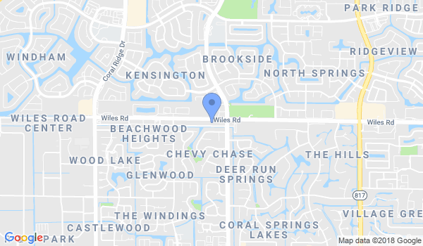 Park’s Federation - Coral Springs location Map