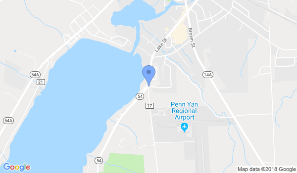 Penn Yan Martial Arts Academy location Map