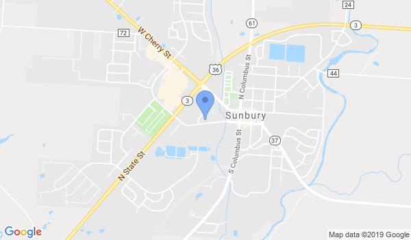 Perdue's Sunbury Taekwondo location Map