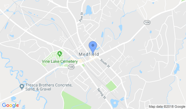 Personal Best Karate Medfield location Map
