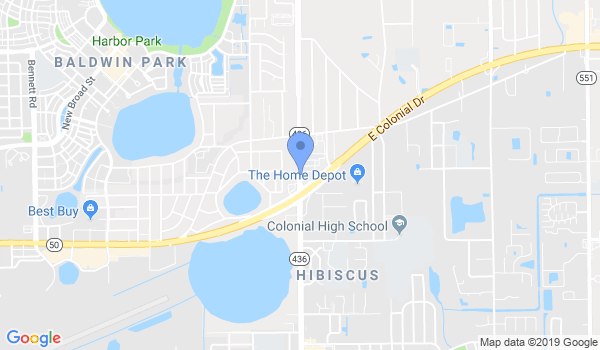 Pete's Karate Inc location Map