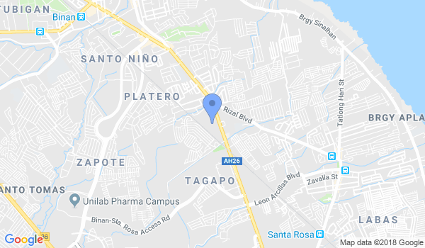 Philippine Karatedo League (PKL) Inc. location Map