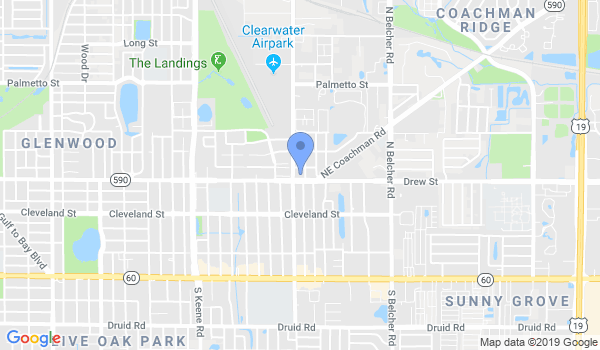 Pinellas County Wellness and Family Martial Arts Centers location Map