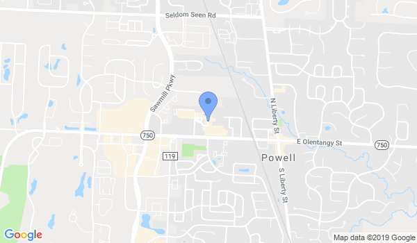 Powell Taekwondo Academy location Map