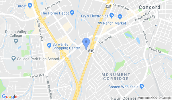 Powell's Tae Kwon DO Ctr location Map