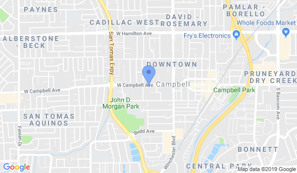 Pro Martial Arts - Campbell location Map