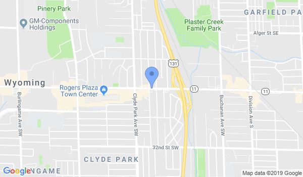 Professional Karate location Map