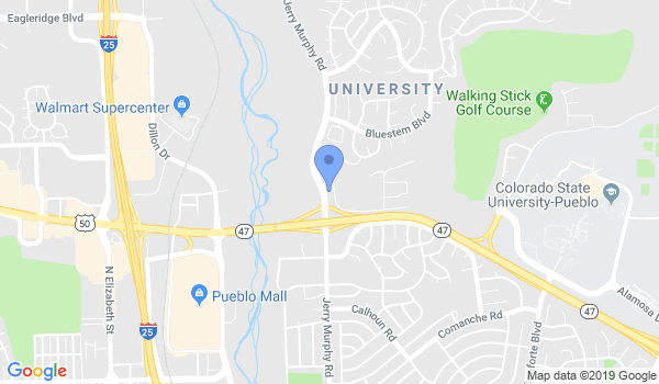 Pueblo Tai Chi Club location Map