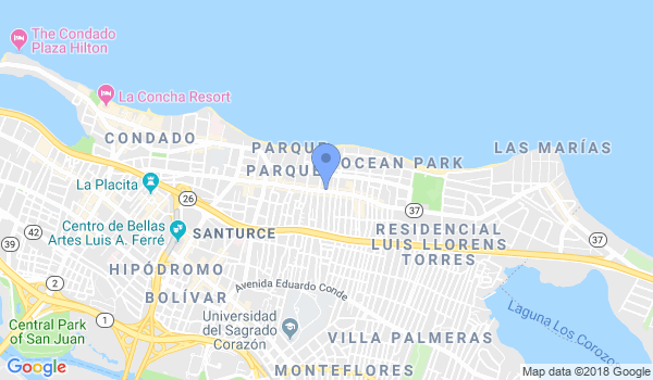 Puerto Rico Gensei-Ryu Karate Do location Map