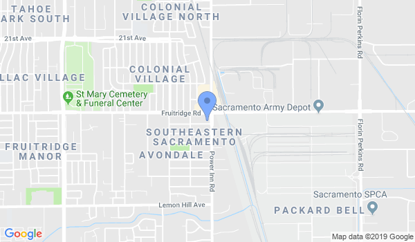 Reaves Academy of Martial Arts location Map