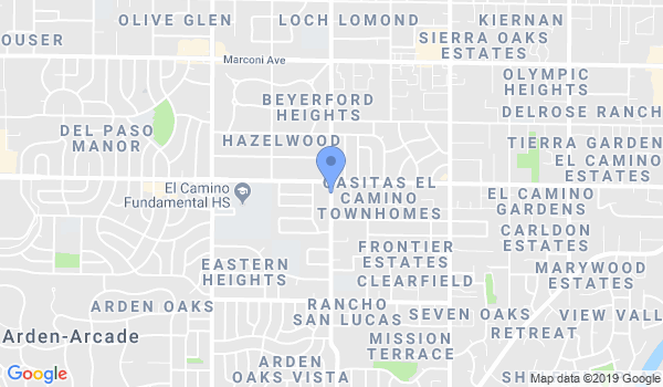 Reid Martial Arts location Map
