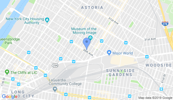Renzo Gracie Astoria location Map